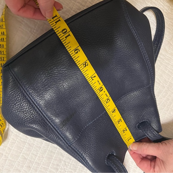 Coach Midnight Blue Leather Shoulder Bag Vintage from the 90’s - Picture 11 of 11